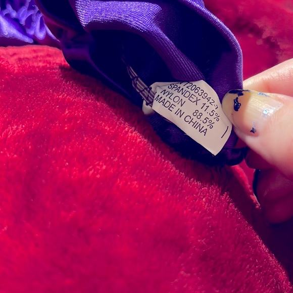 Satin long gloves Elbow length Ruched vtg opera stretchy no flaws Silky NWOT - Picture 5 of 5